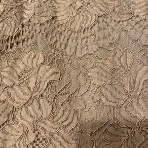 Neutral/Rose- Beautiful embroidered Dress